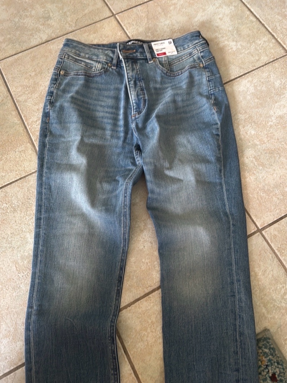 Express Perfect Curves High Rise Ankle Legging Jeans NWT